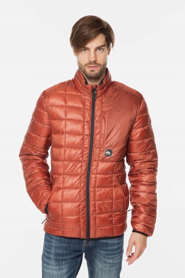 Pánská prošívaná péřová bunda Quiksilver vel. M