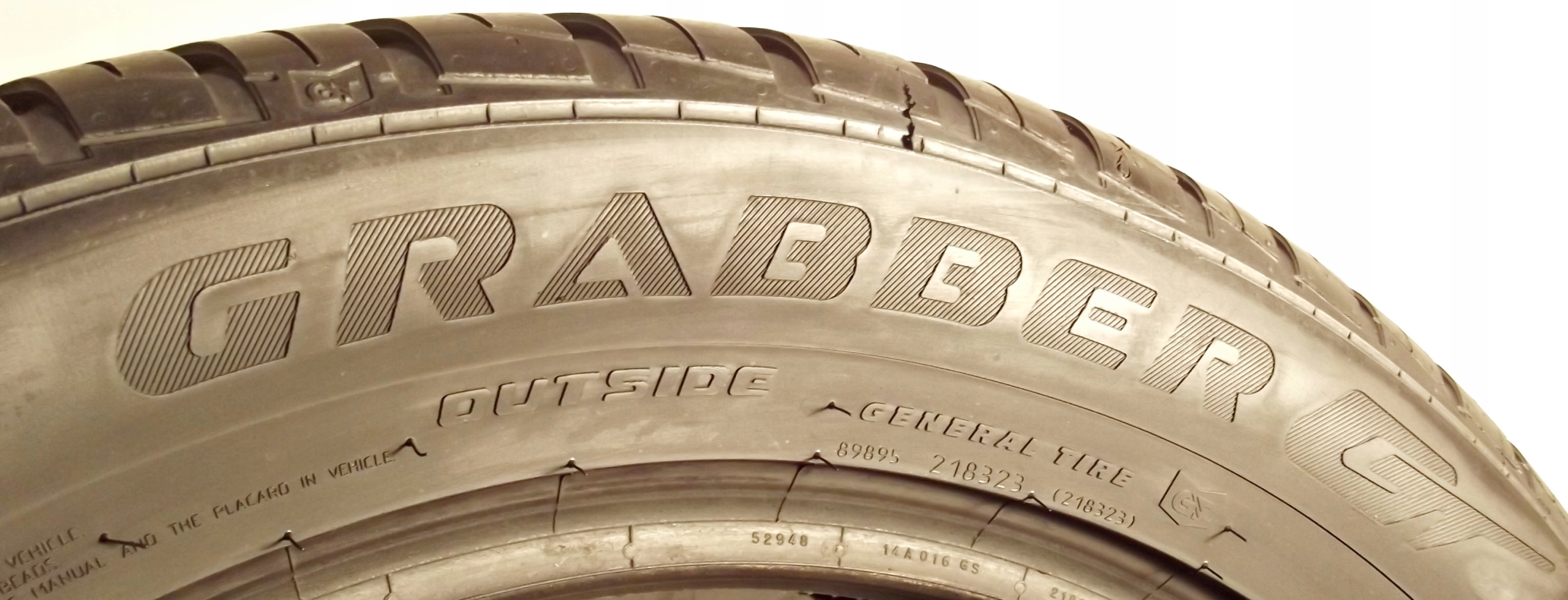 Opony letnie 225 55R18 98V GENERAL GRABBER GT External noise 71 dB