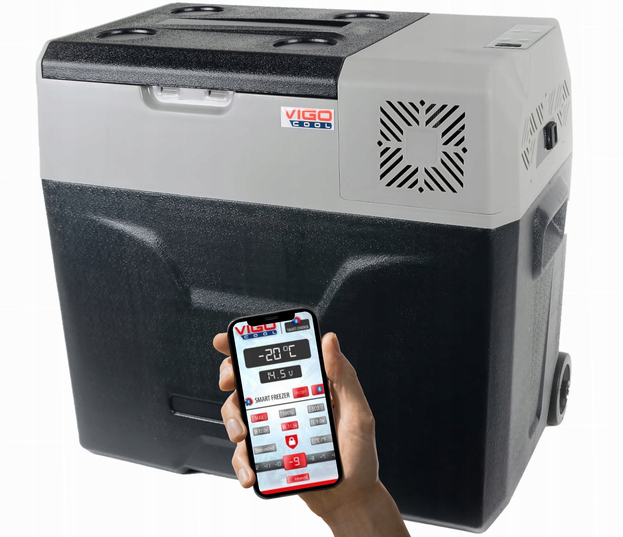 LODÓWKA KOMPRESOROWA SPRĘŻARKOWA TURYSTYCZNA PRZENOŚNA VIGO COOL 50L