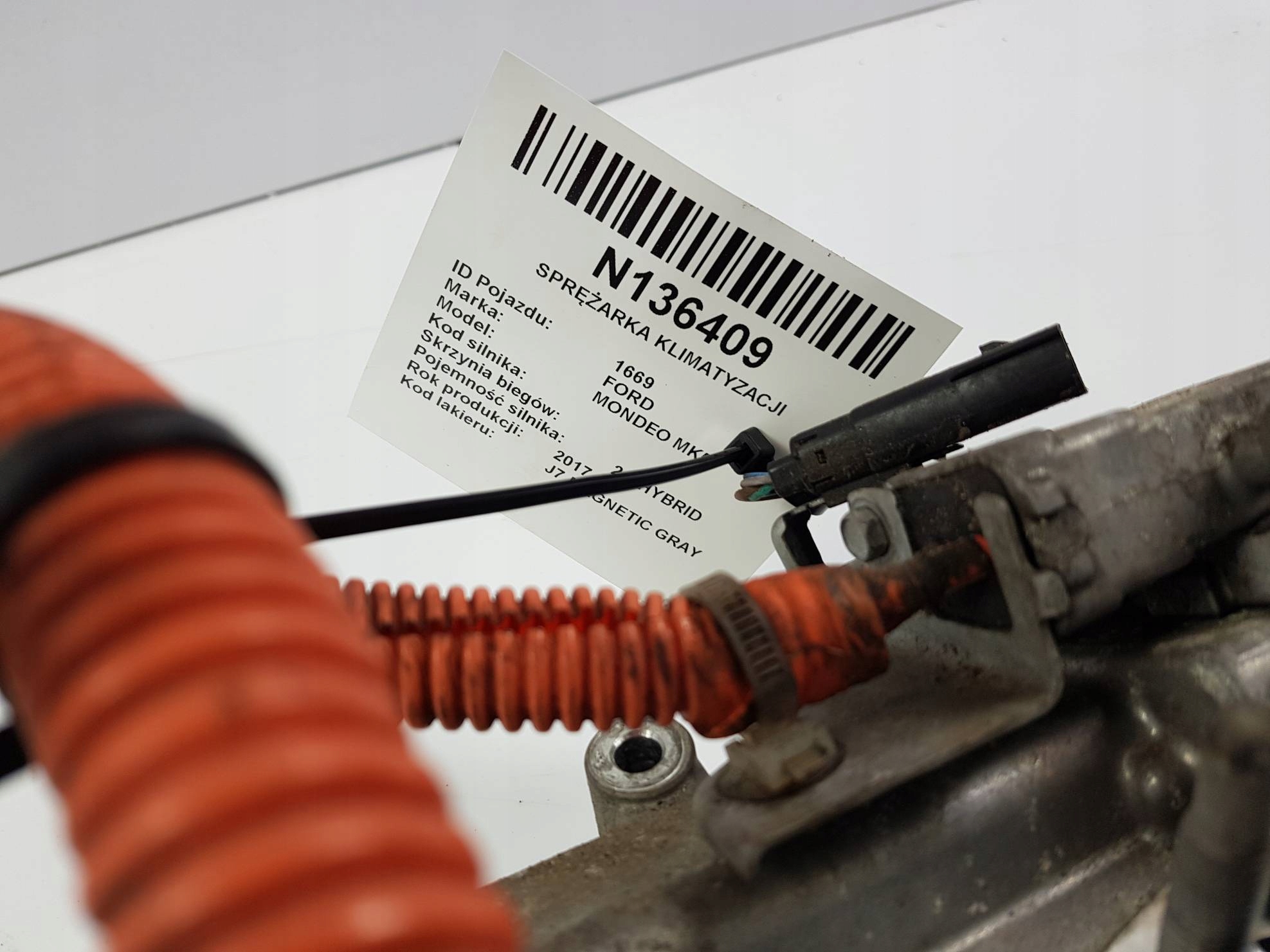 Klimakompressor klimaanlage DG9H-19D623-AD FORD MONDEO MK5 TITANIUM