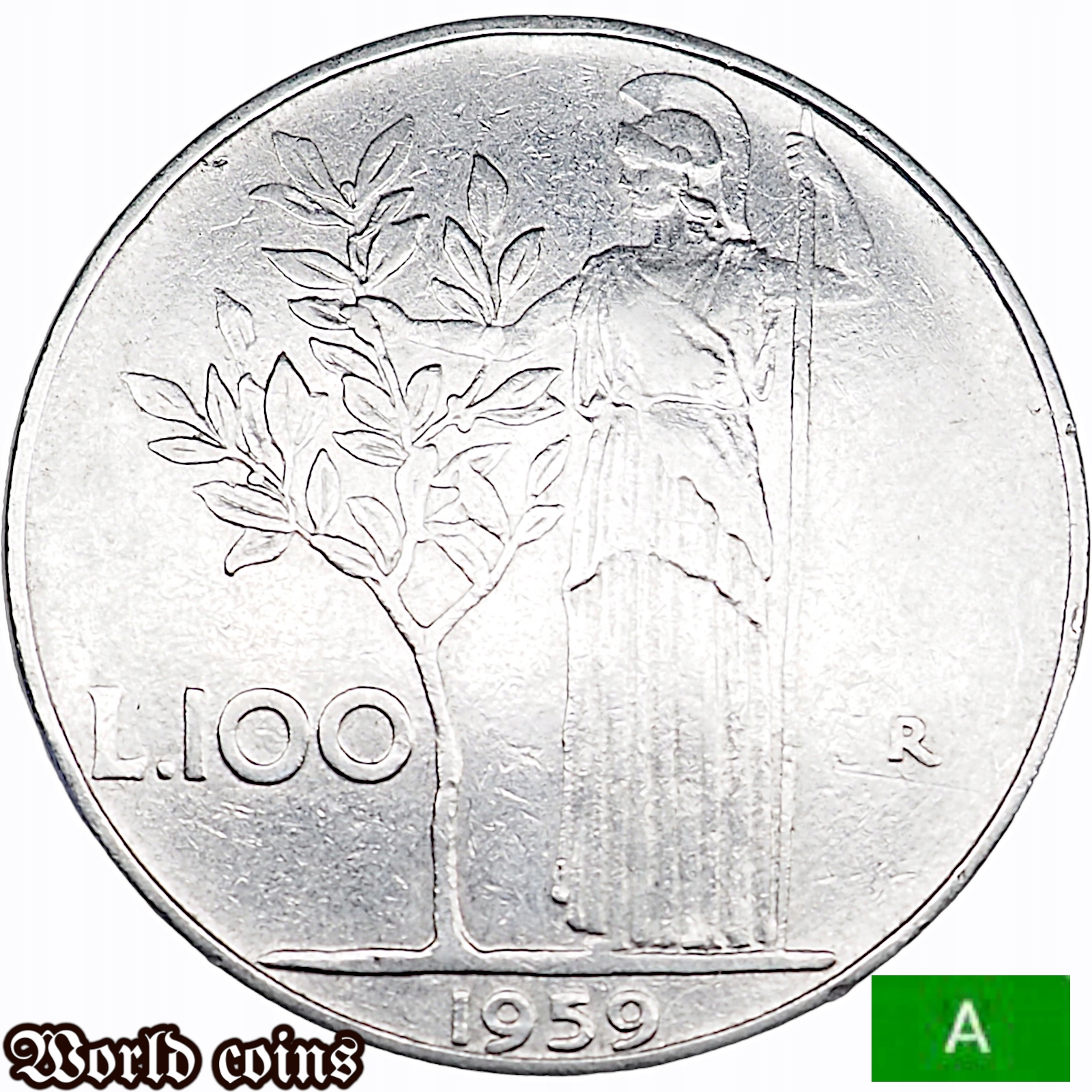 100 LIR 1959 WŁOCHY