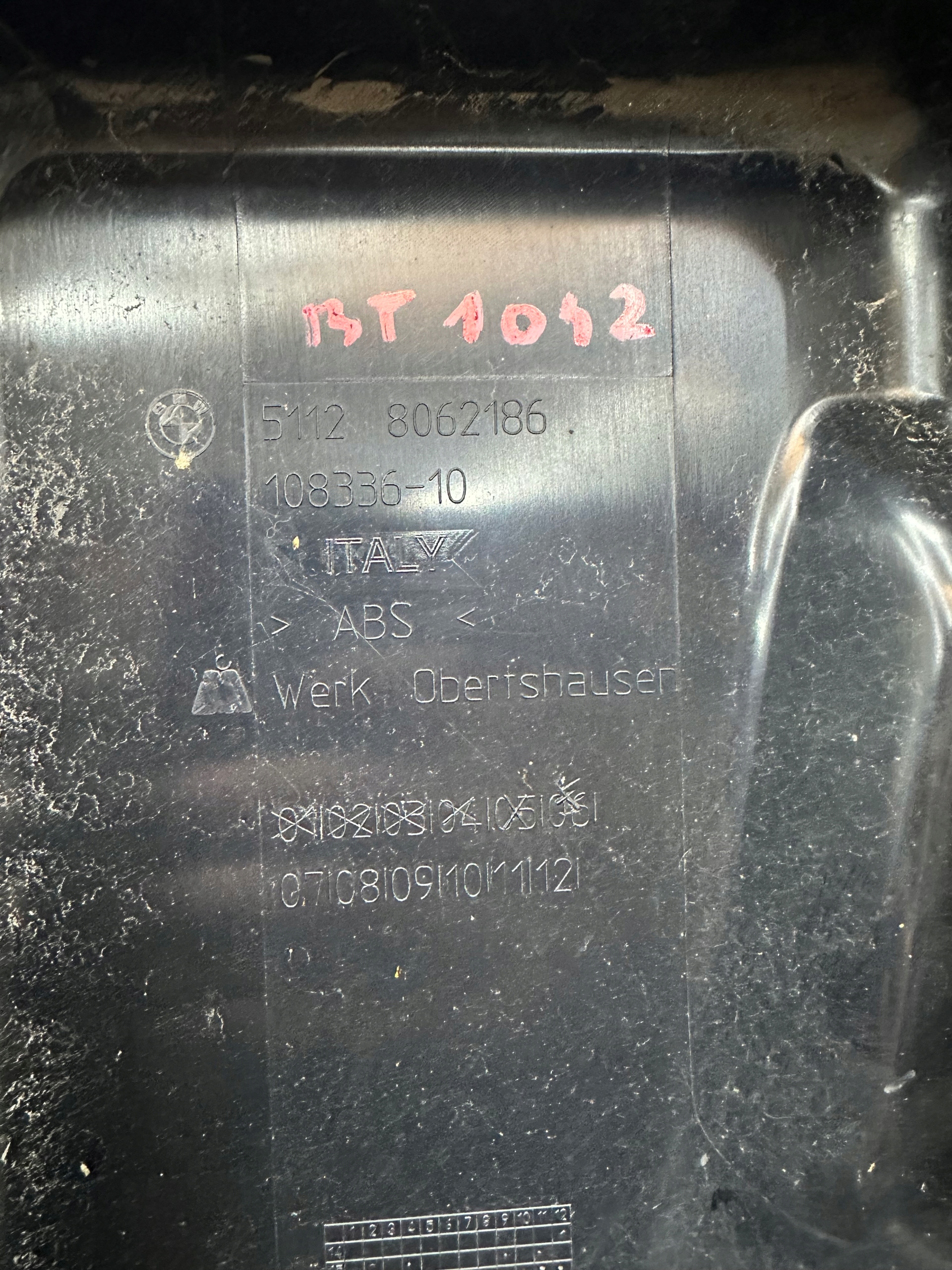 BMW M2 F87 bumper bracket right rear part 8062186