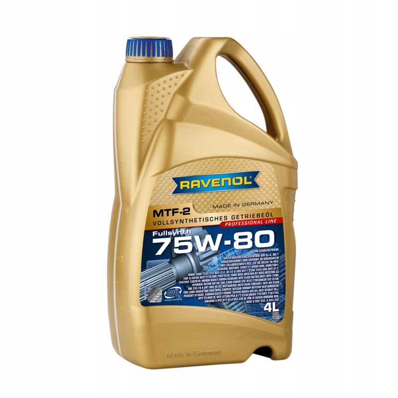 Olej przekładniowy Ravenol 75W-80 4 l