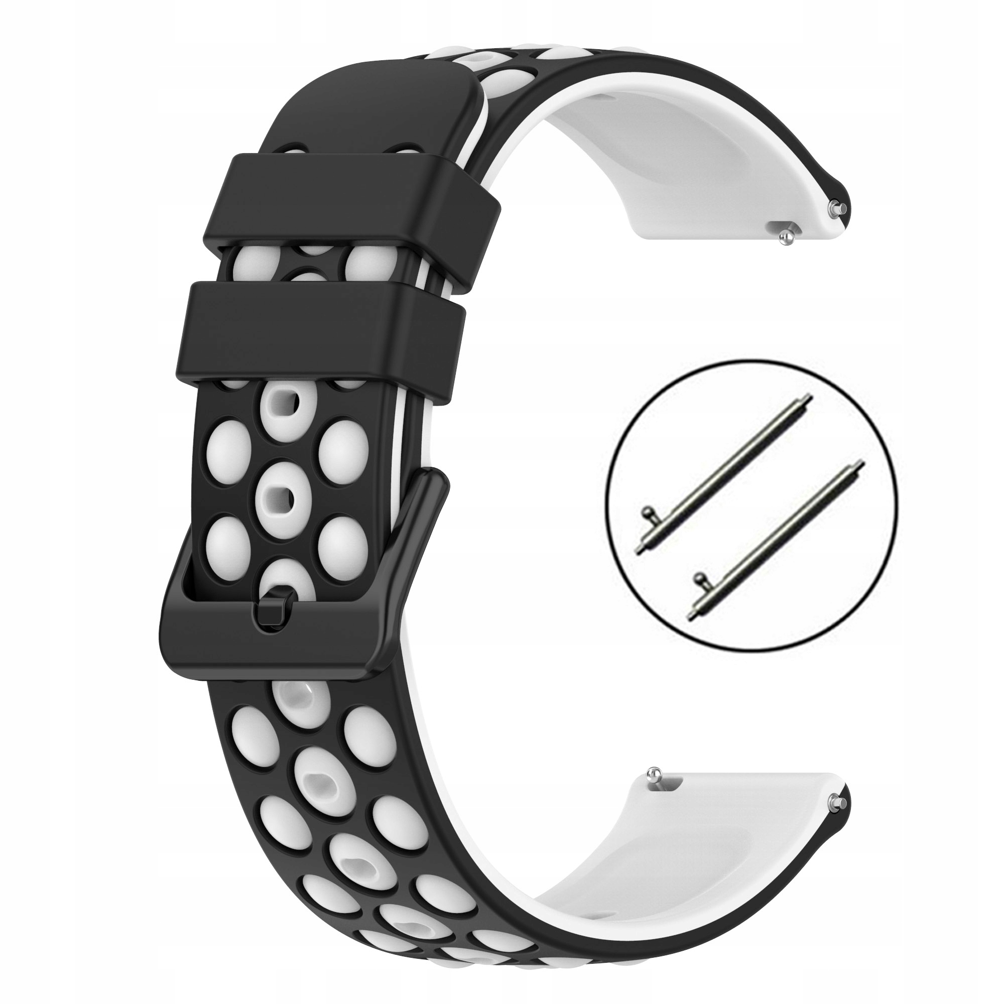 Pasek Do Zegarka 22MM – Silikonowy Różne