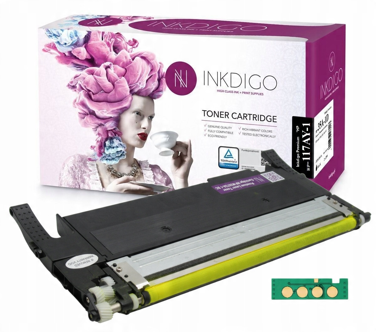 

Toner W2072A 117A do drukarki Hp 178nw 179fnw Chip