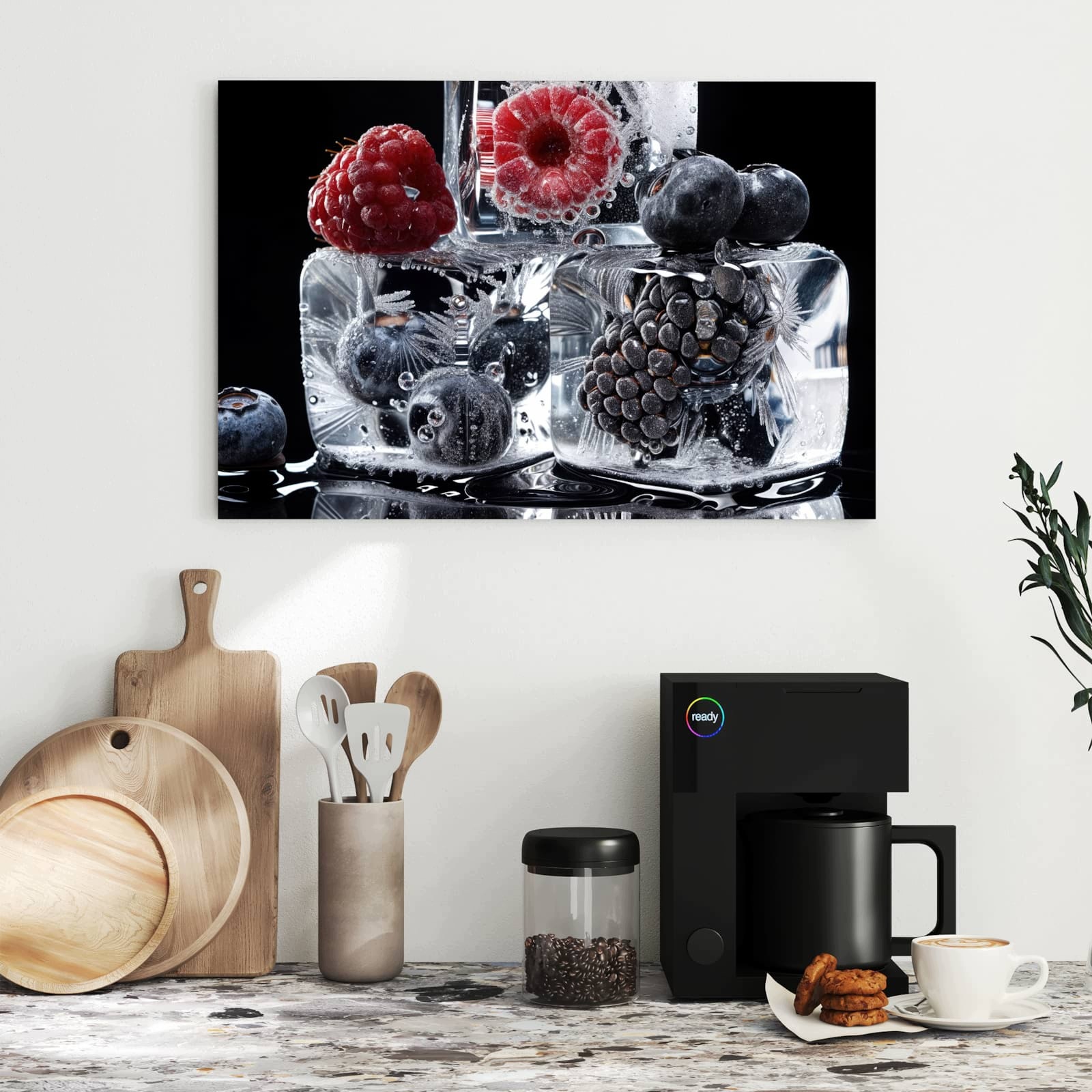 Magnetická tabule Mražené Ovoce 60 × 40 cm