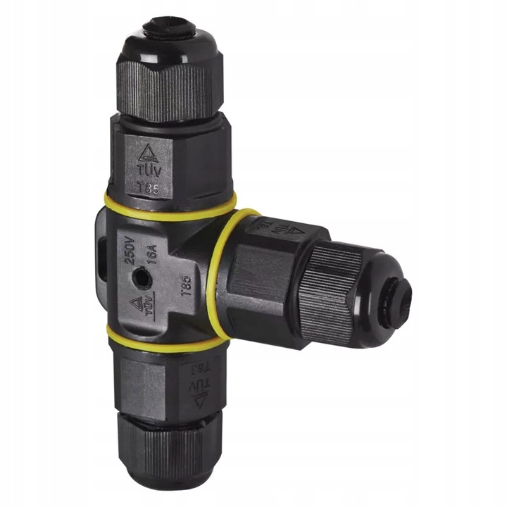 

Konektor Kablowy Mufa Złącze Trójnik T IP68 3x 2,5