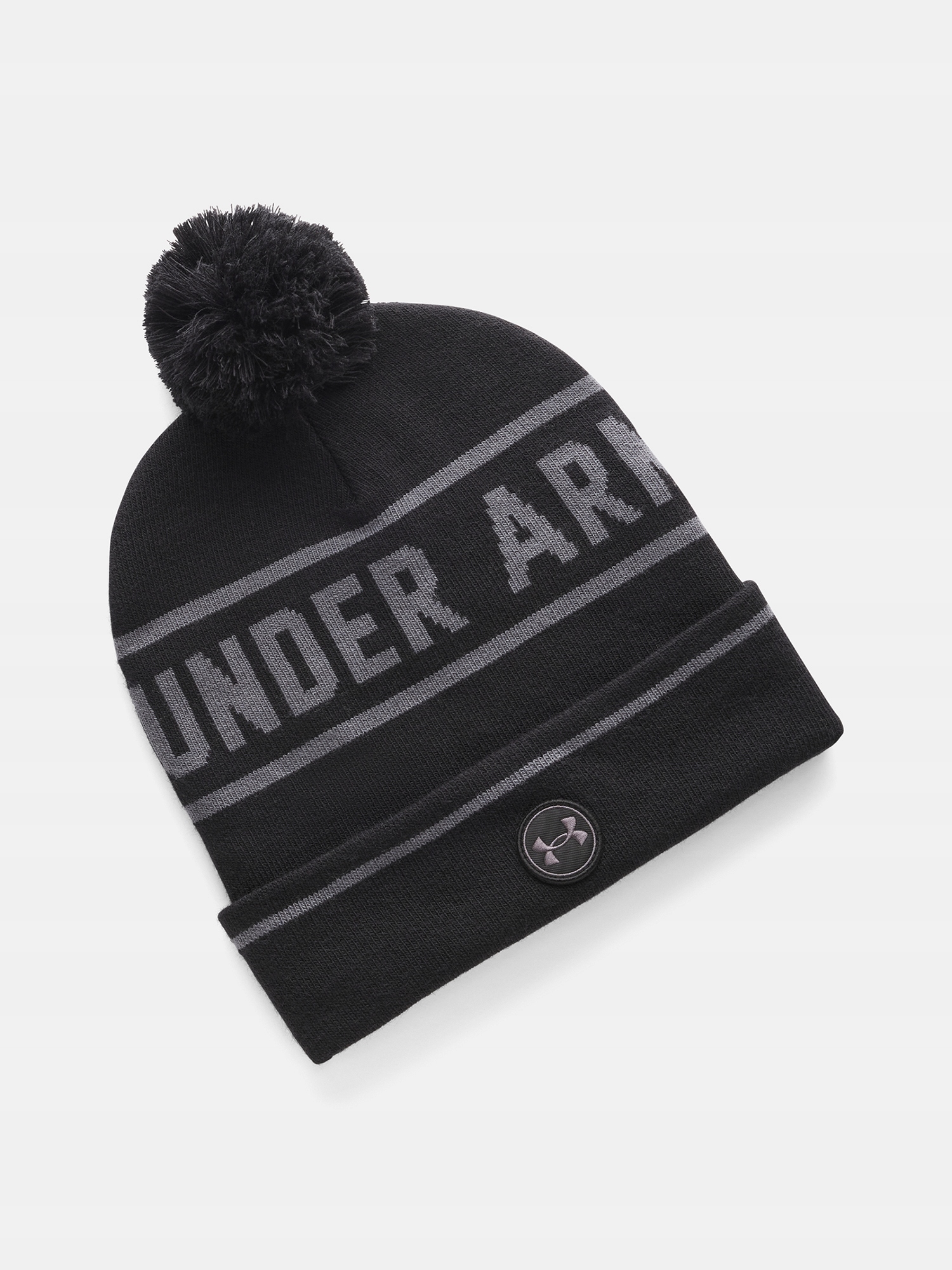 Under Armour Pánská čepice Under Armour M's Drive Pom Beanie-BLK