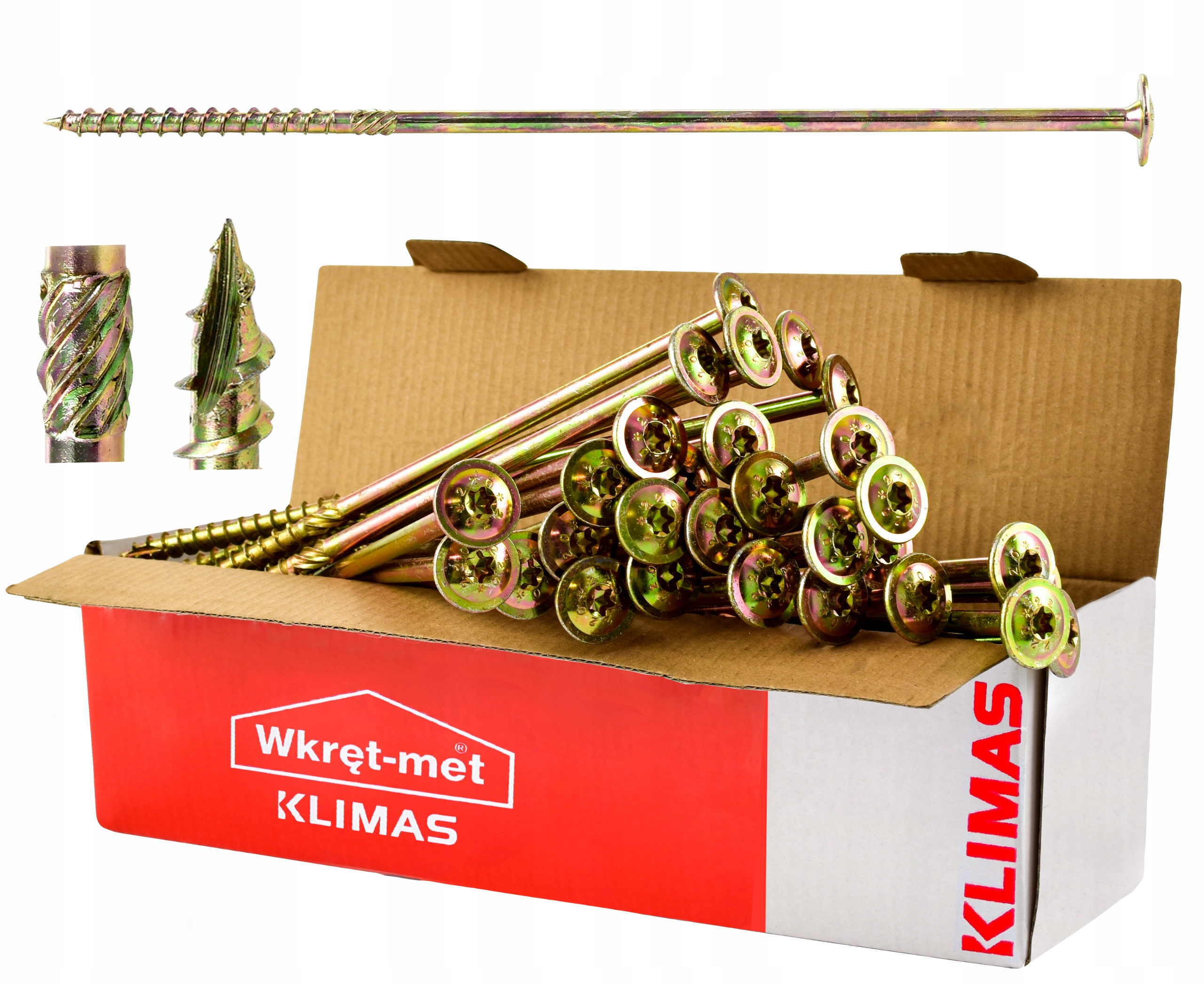

Wkręty Ciesielskie do drewna Talerz Torx x50 8x280