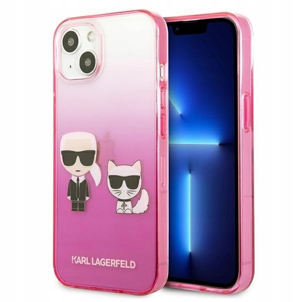 Karl Lagerfeld KLHCP13STGKCP iPhone 13mini 5,4" hardcase różowy/pi