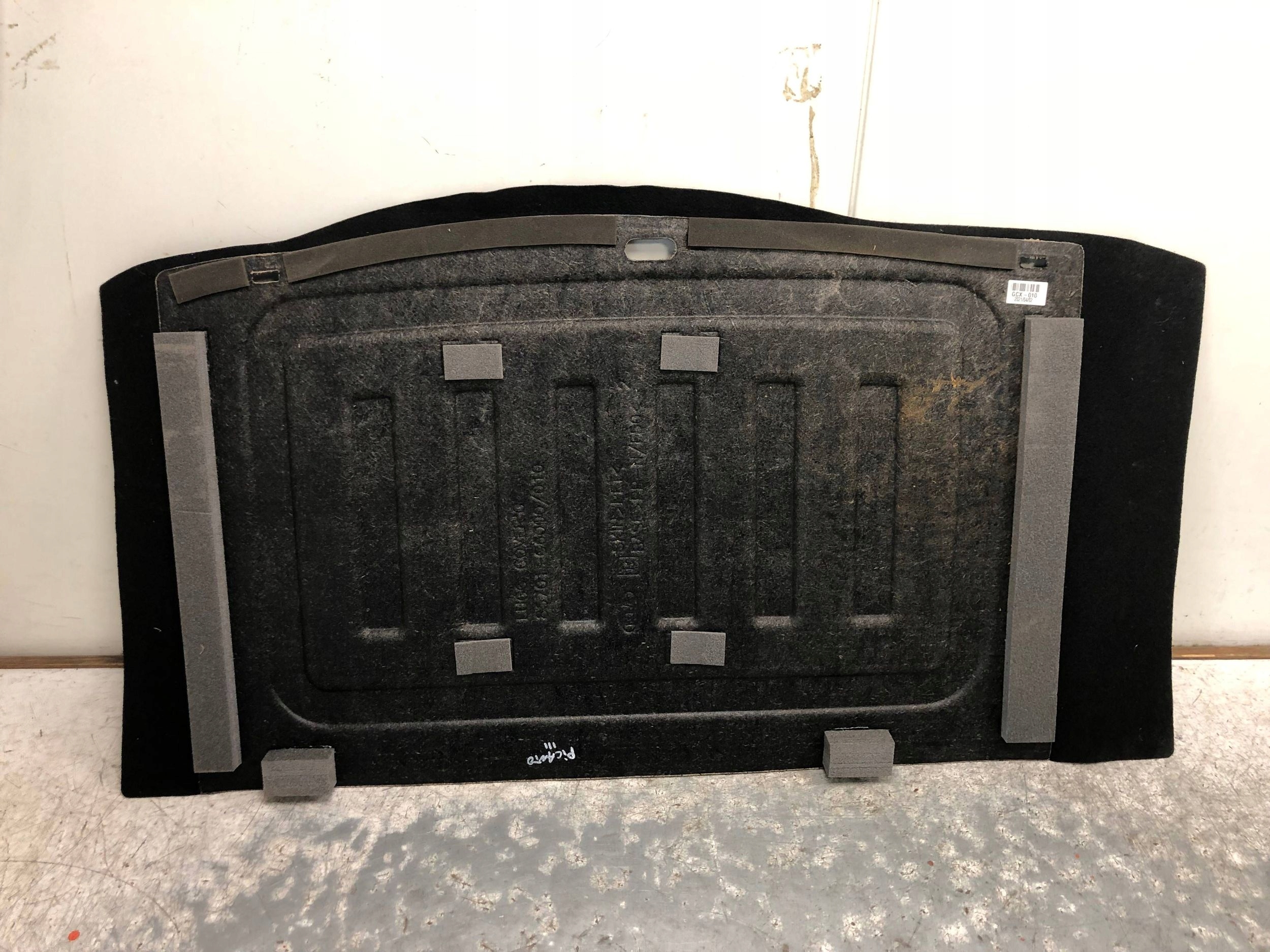 floor carpet boot KIA PICANTO III 85701G6000