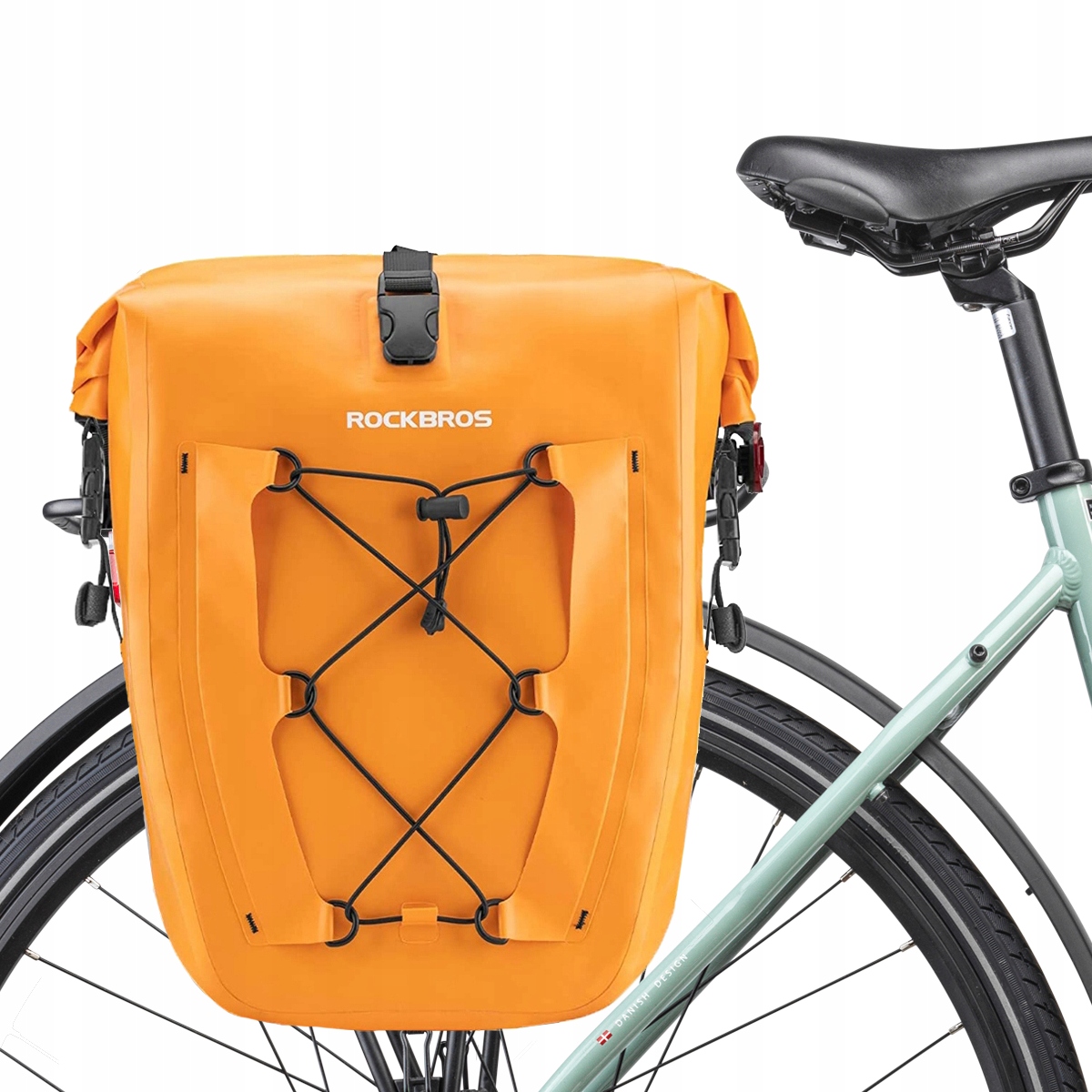 Sakwa rowerowa na bagażnik duża toroba na rower wodoodporny kufer, Rockbros