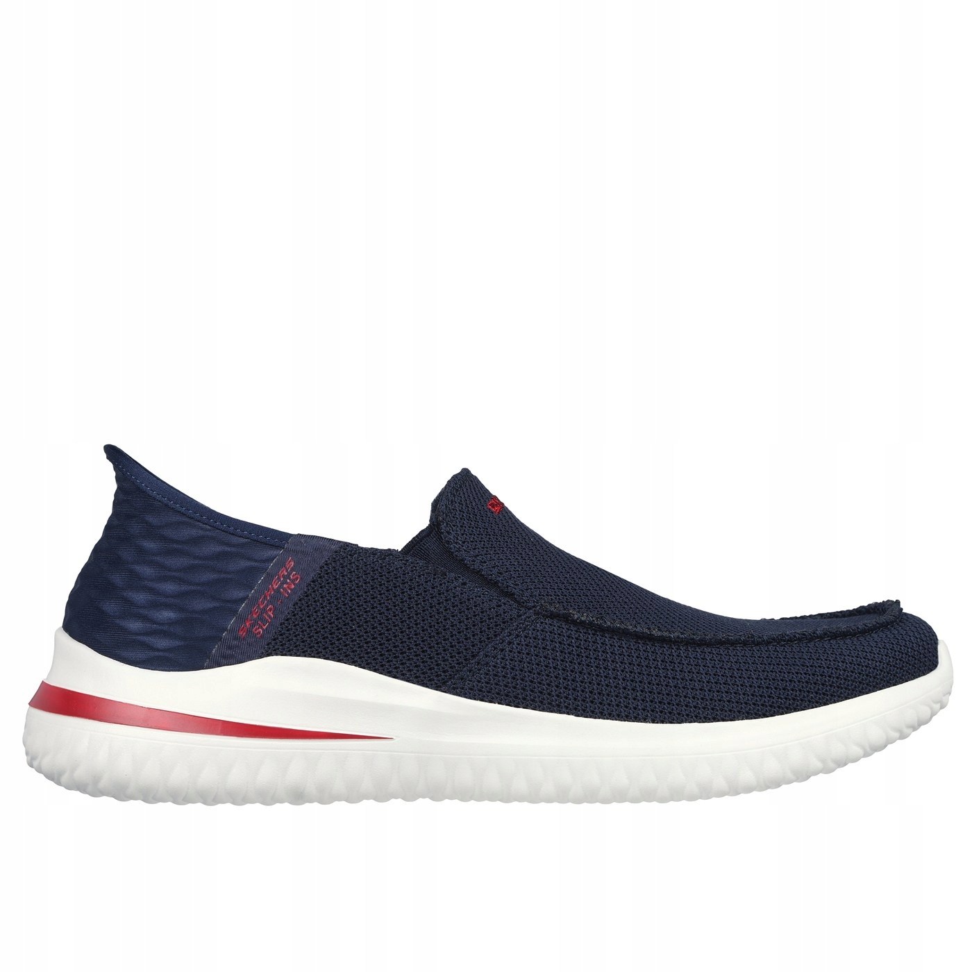 Pánské boty Skechers Delson 3.0 Cabrino 210604-NVY Granátové 40