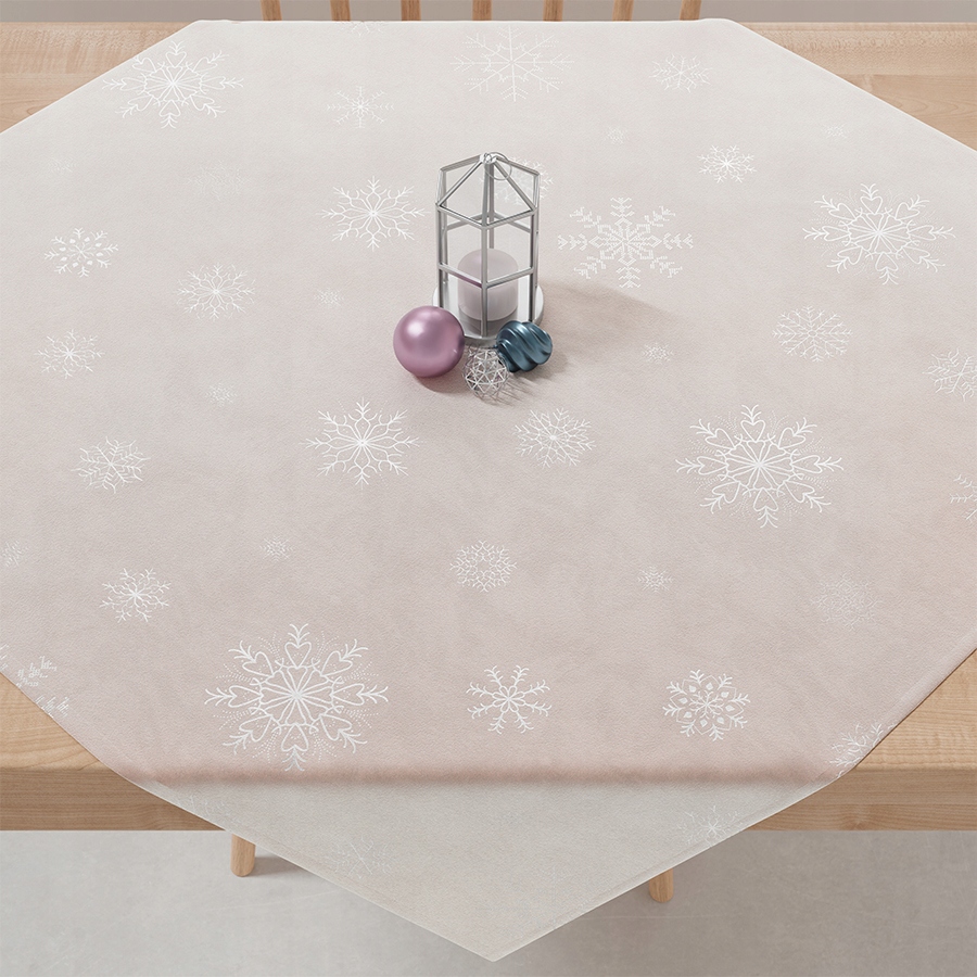 

Śnieżki Serweta świąteczna Velvet 85x85cm