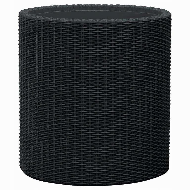 Kvetináč Keter Cylinder L grafitový