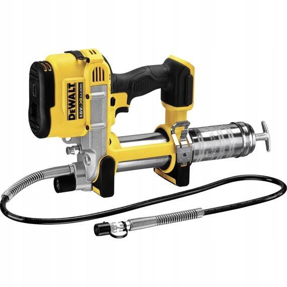 DeWalt DCGG571NK aku mazací lis 18V, tlak 690bar, hadica 1m, kufor, bez bater