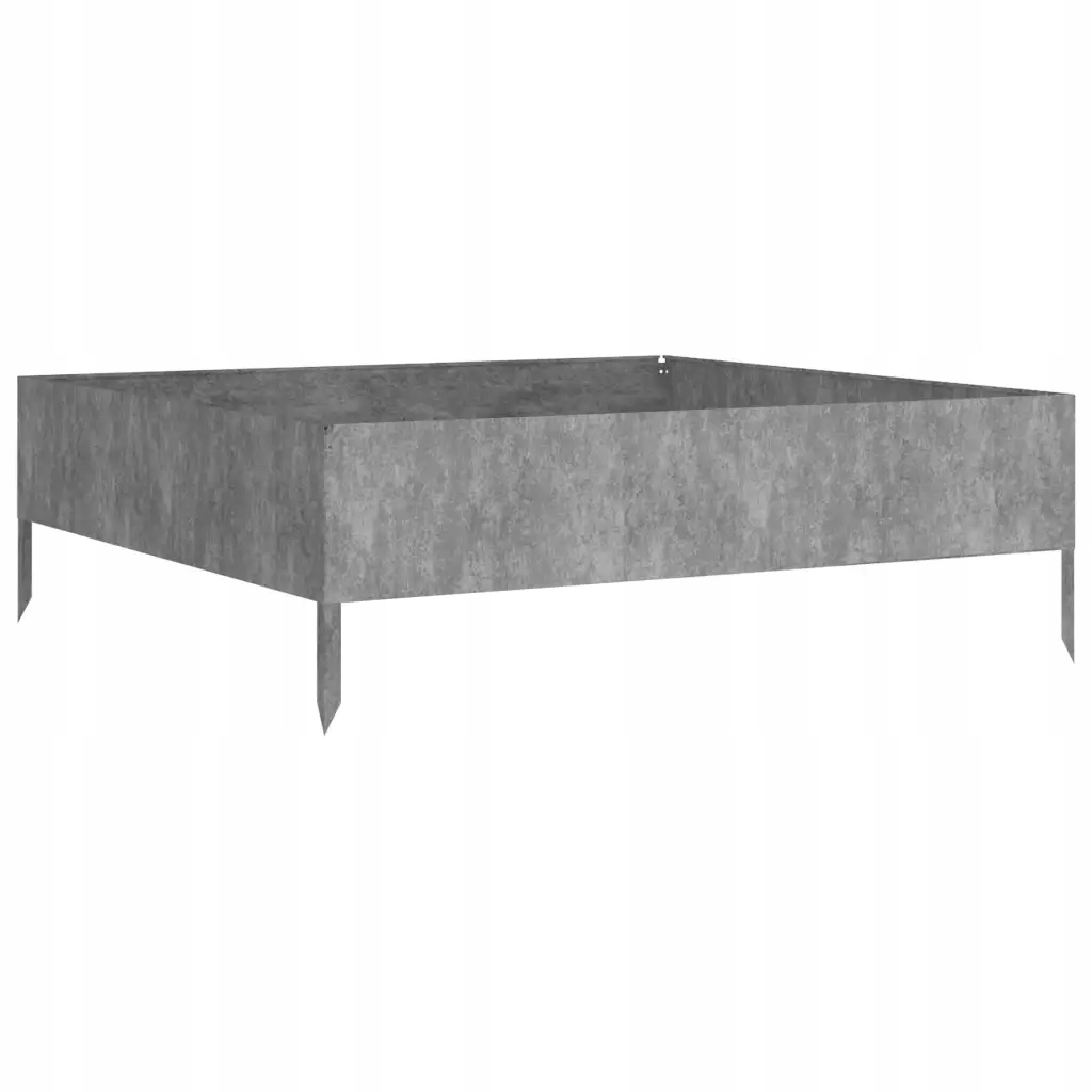 Podwyższona donica, 100x100x33,5 cm, stal korteno Marka VidaXL