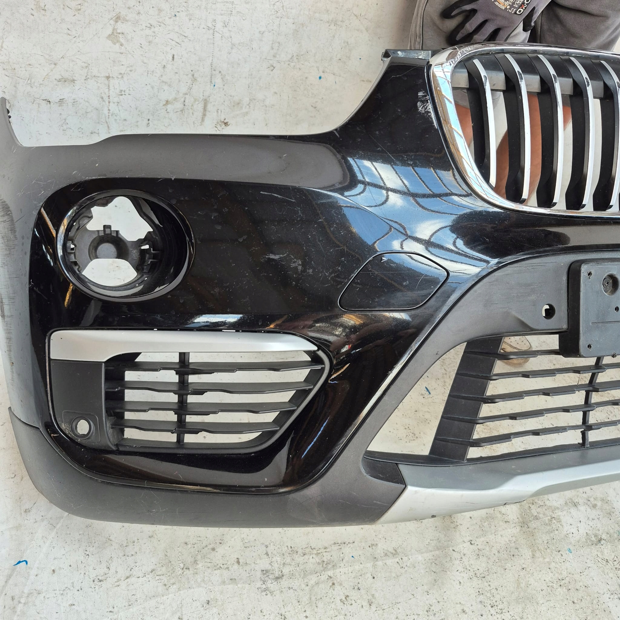 BMW X1 F48 15-19 bumper front front 6XPDC 7354815