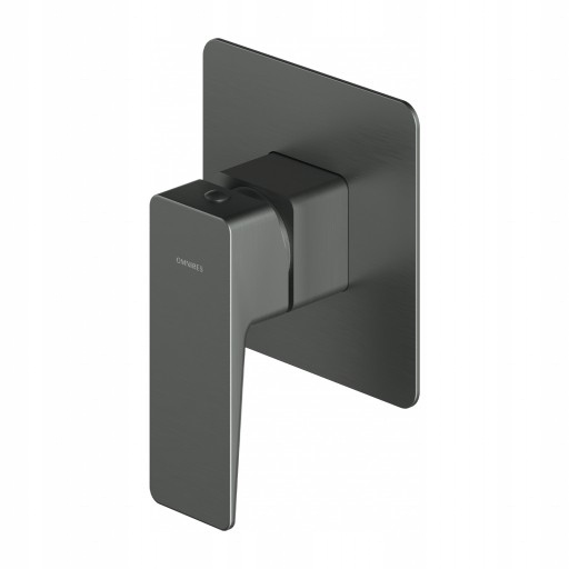 Podomietková Sprchová Batéria, Štvorcová, Grafitová