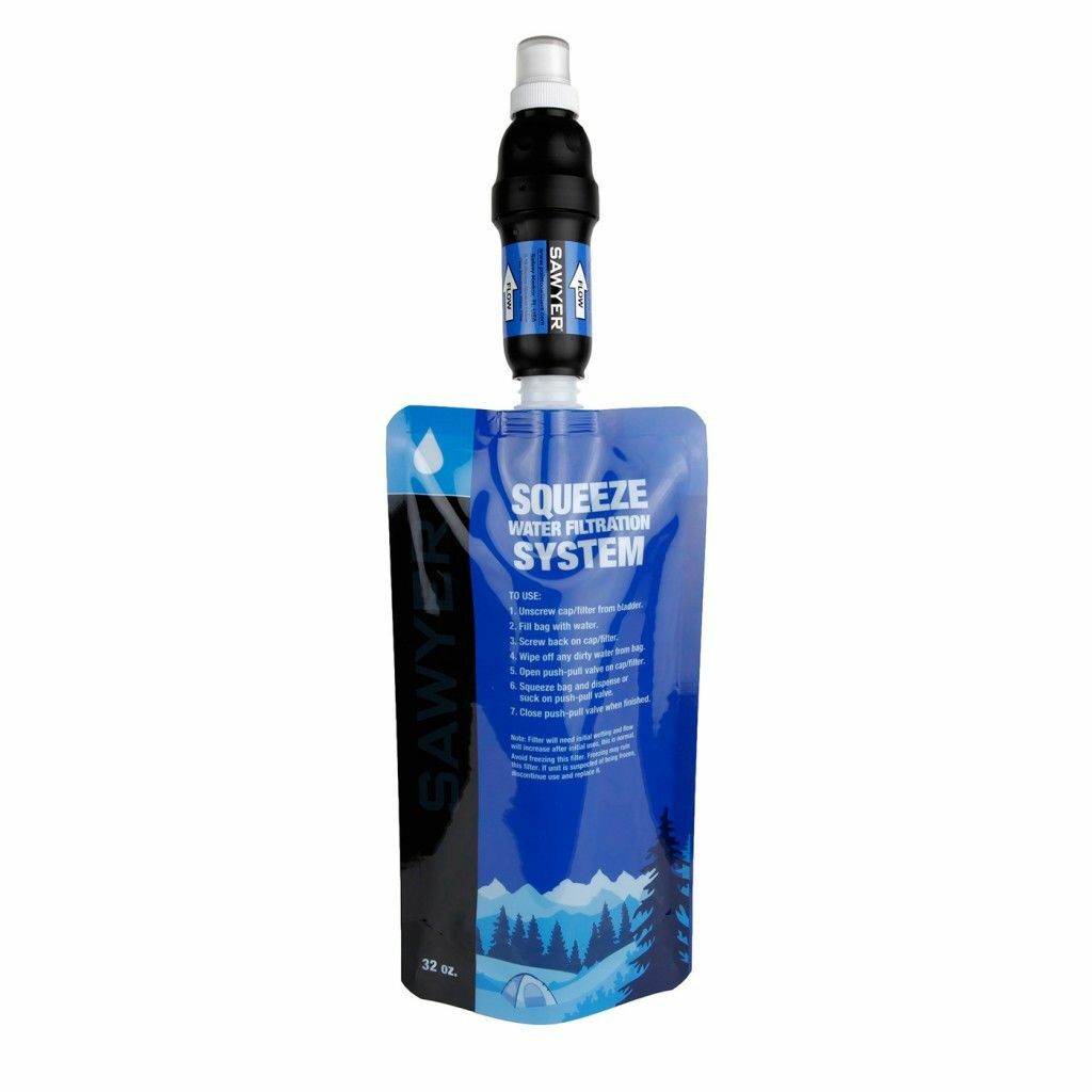 SP129 Sawyer Point One Squeeze Water Filter System Wtyczki jedno 32oz