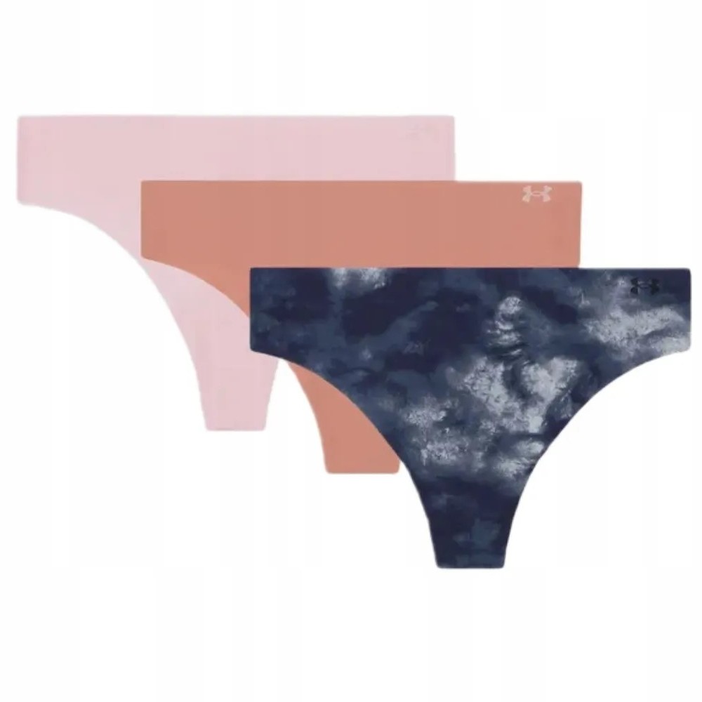 Under Armour Figi Damskie Thong Stringi Print 3Pack r. M