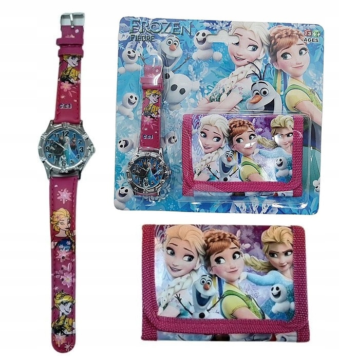

Zegarek Na Rękę Portfel Frozen kraina lodu