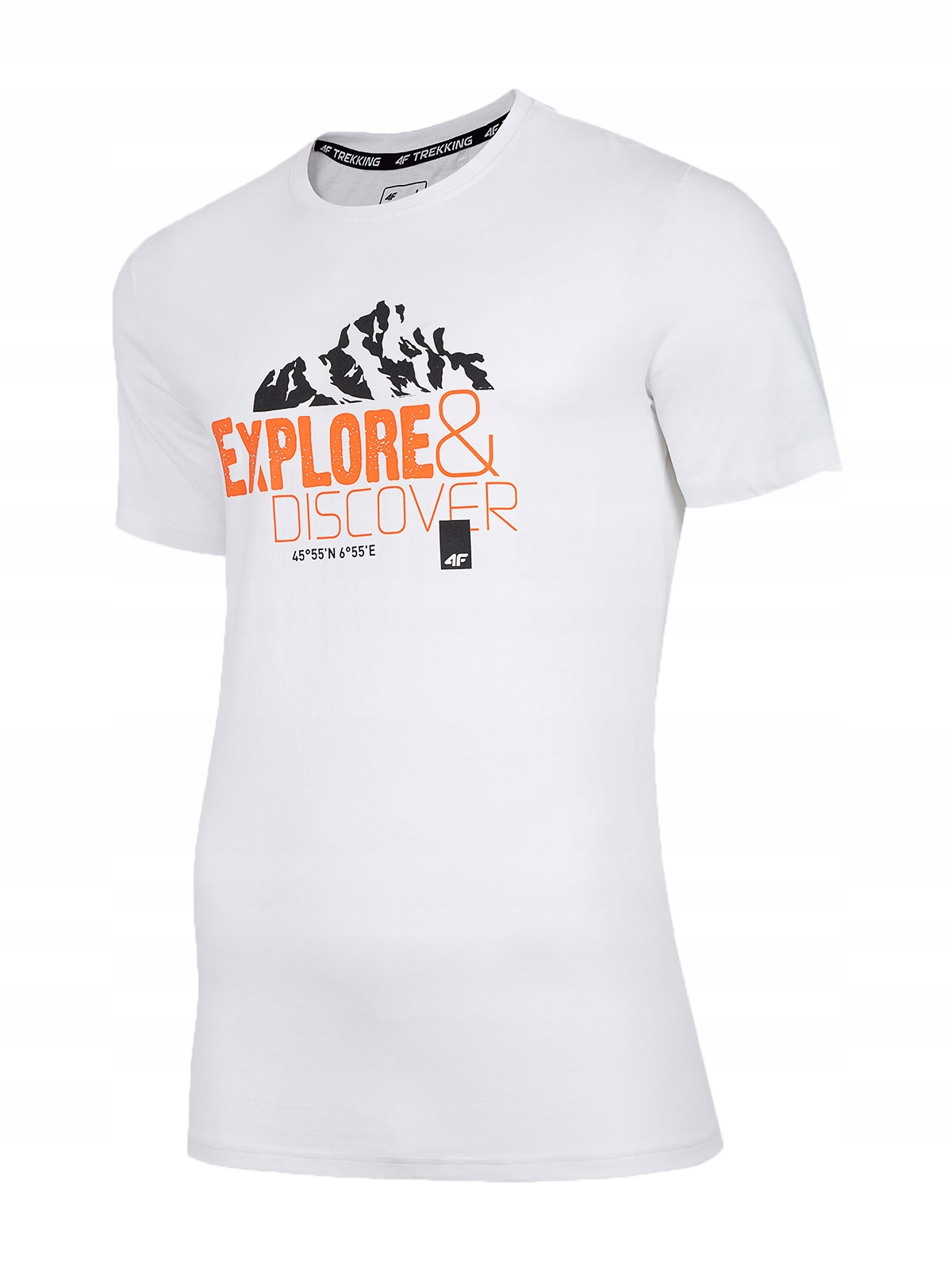 

T-shirt męski 4F bawełniany TSM062 Biały S