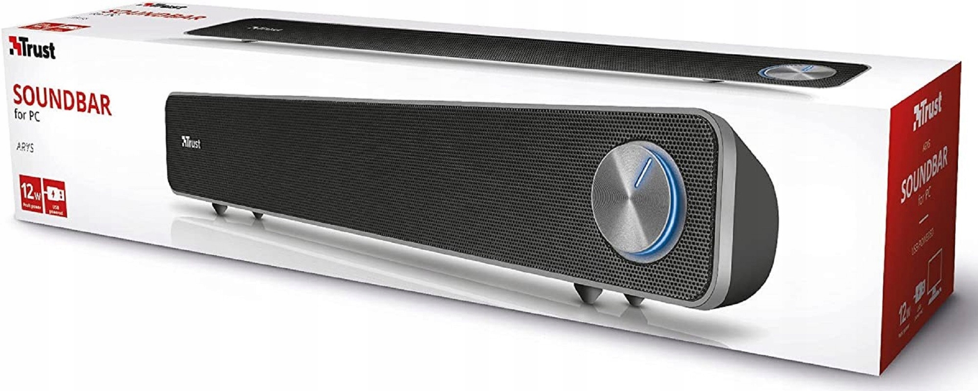 Soundbar TRUST Arys Kolor czarny