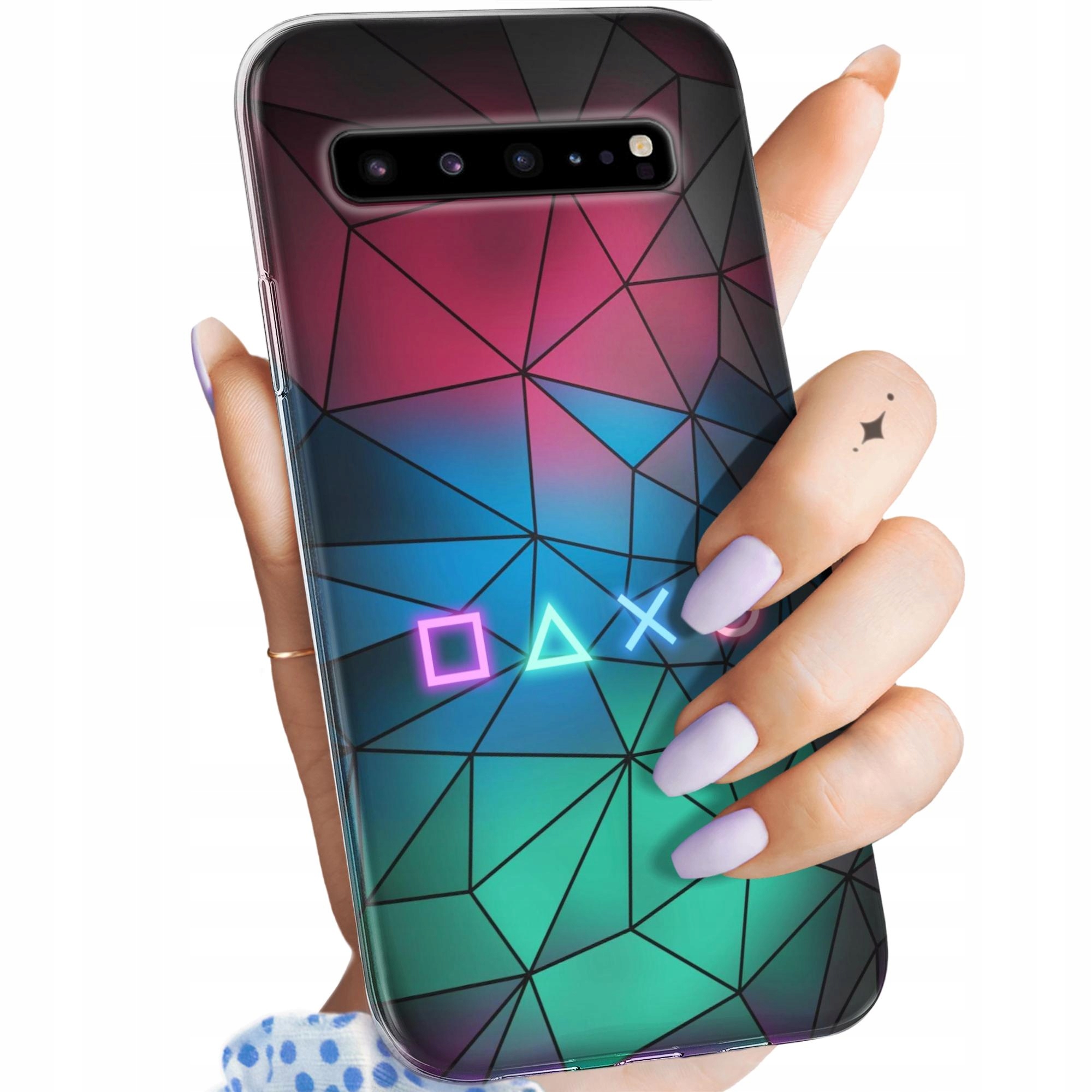 Etui Do Samsung Galaxy S10 5G Dla Gracza Gracz Gamer Game Over Case