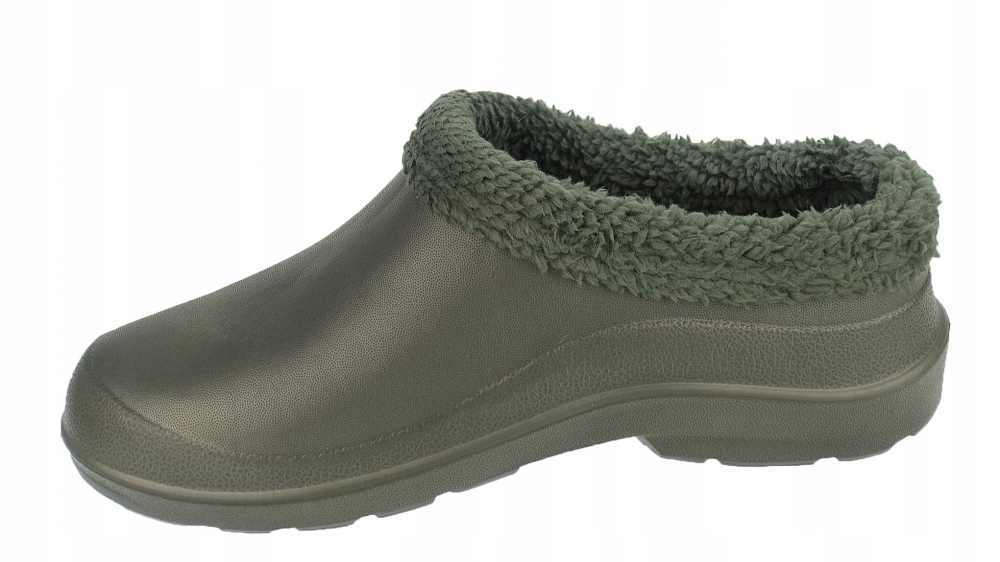 KLAPKI OGRODOWE MĘSKIE OCIEPLANE PIANKOWE KALOSZE LEKKIE WODOODPORNE LACZKI Rozmiar 45