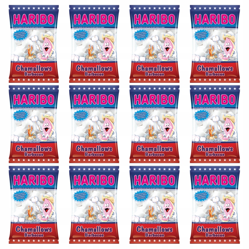 Haribo Chamallows Barbecue pěna 175 g X12