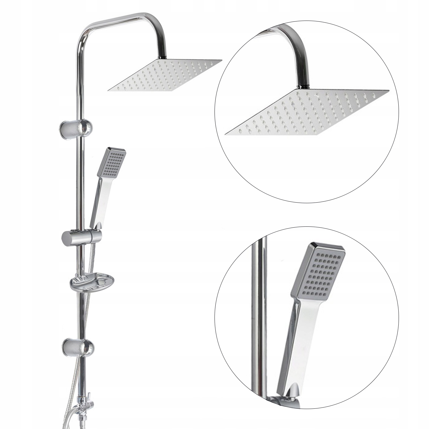 

Zestaw natryskowy deszczownica natryskowa prysznic