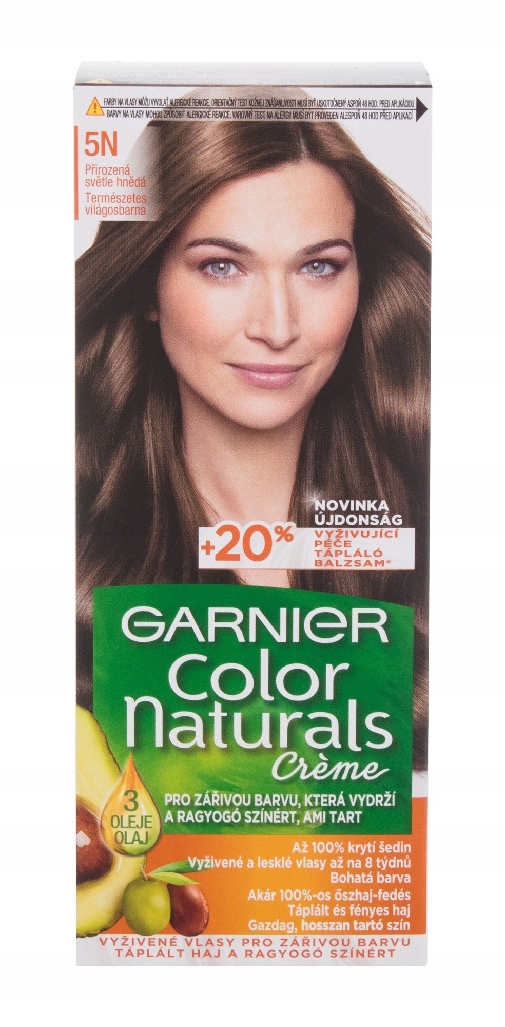 Garnier Color Naturals Créme Barva na vlasy 40 ml 5N