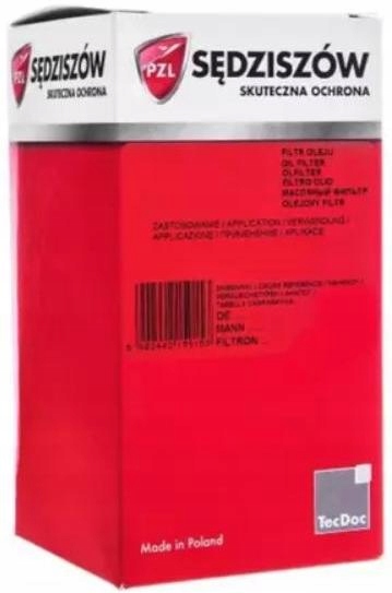 

Pzl Filters Filtr Oleju PP82