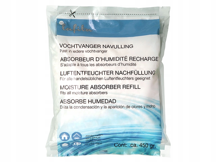 

Pochłaniacz Wilgoci Osuszacz Powietrza 450g Wkład