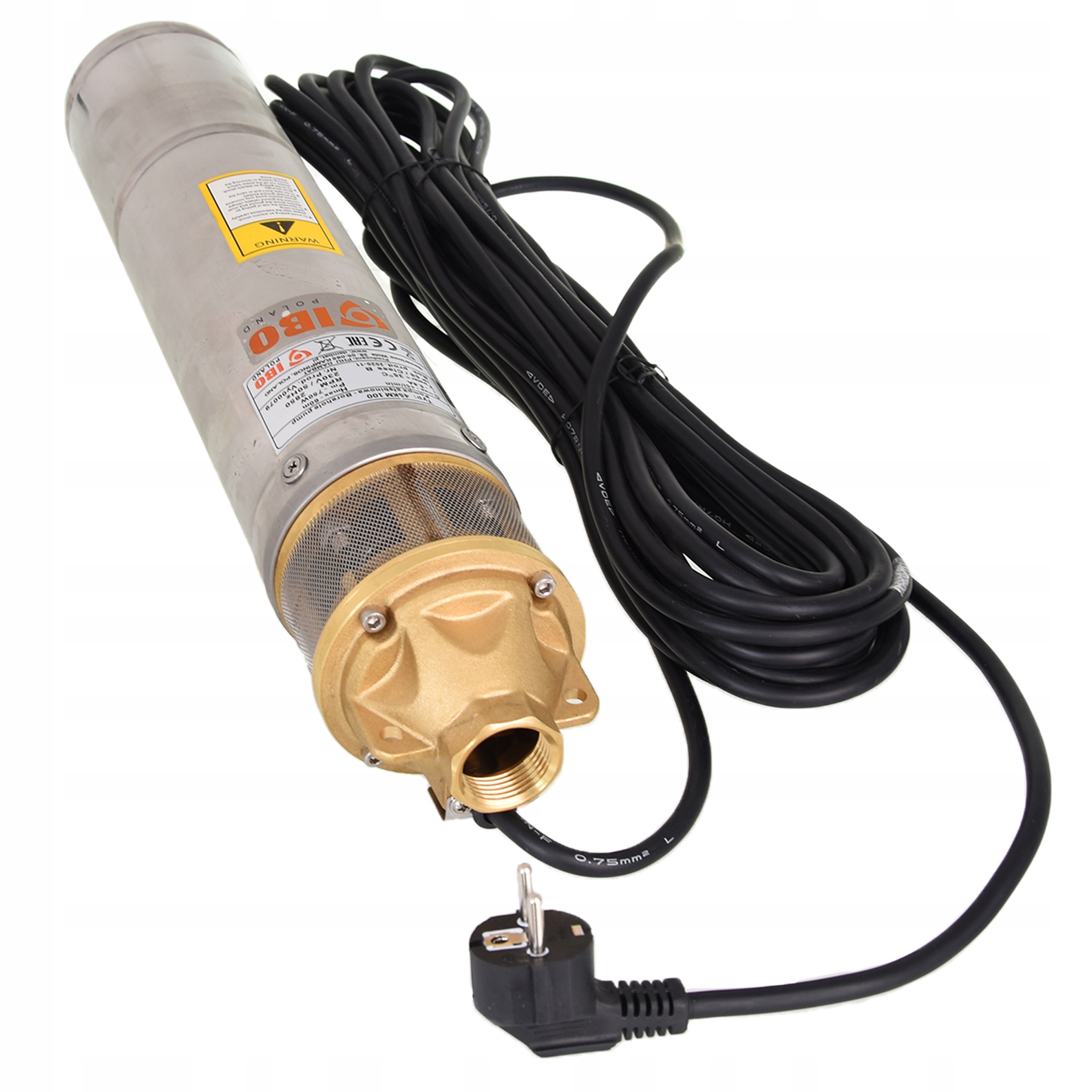 POMPA GŁĘBINOWA 4 CALE SKM150 KABEL 15 1100W 11bar Rodzaj pompy głębinowa