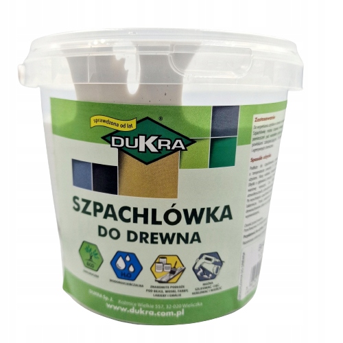 

Szpachlówka do drewna szpachla 1,5 kg Biała