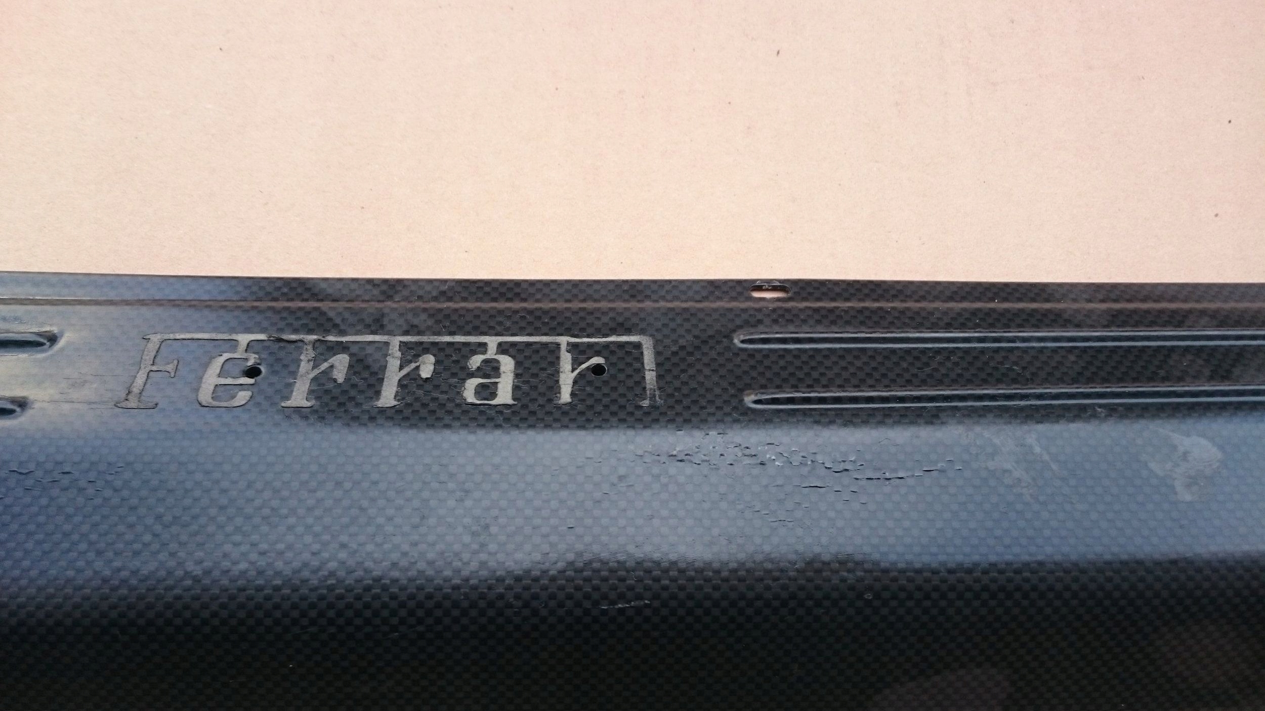 Ferrari FF 2012 moulding threshold front