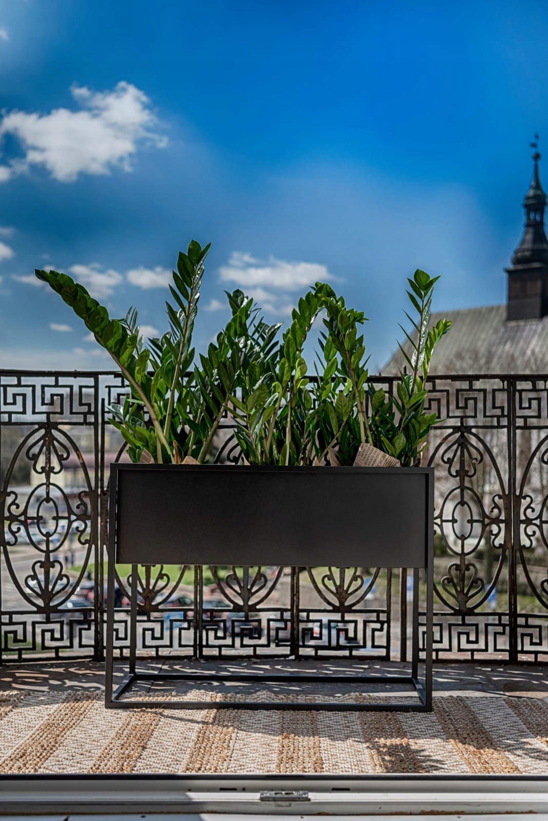 TARAS BALKON donica kwietnik LOFT osłona 60x80x30 Maksymalna liczba donic 4