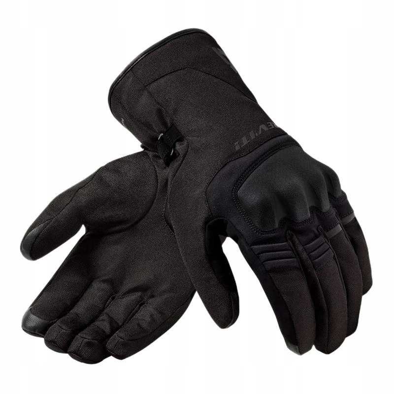 Zimné motocyklové rukavice Revit Lava H2O Black, čierne