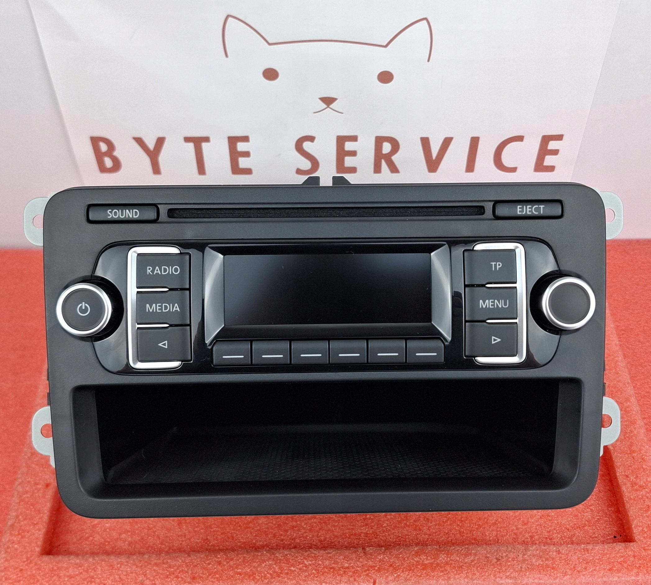 Vw Volkswagen Polo Radio RCD210 5M0035156D 5M0035156DX Nové Orig