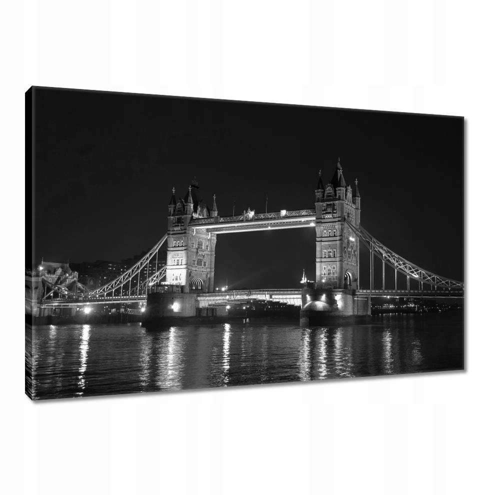 

Obrazy 90x60 Czarno białyTower Bridge