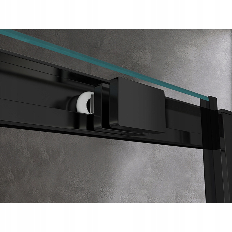 DRZWI PRYSZNICOWE KZ14B CZARNE 105-110 CM 6 MM EAN (GTIN) 5905186103239