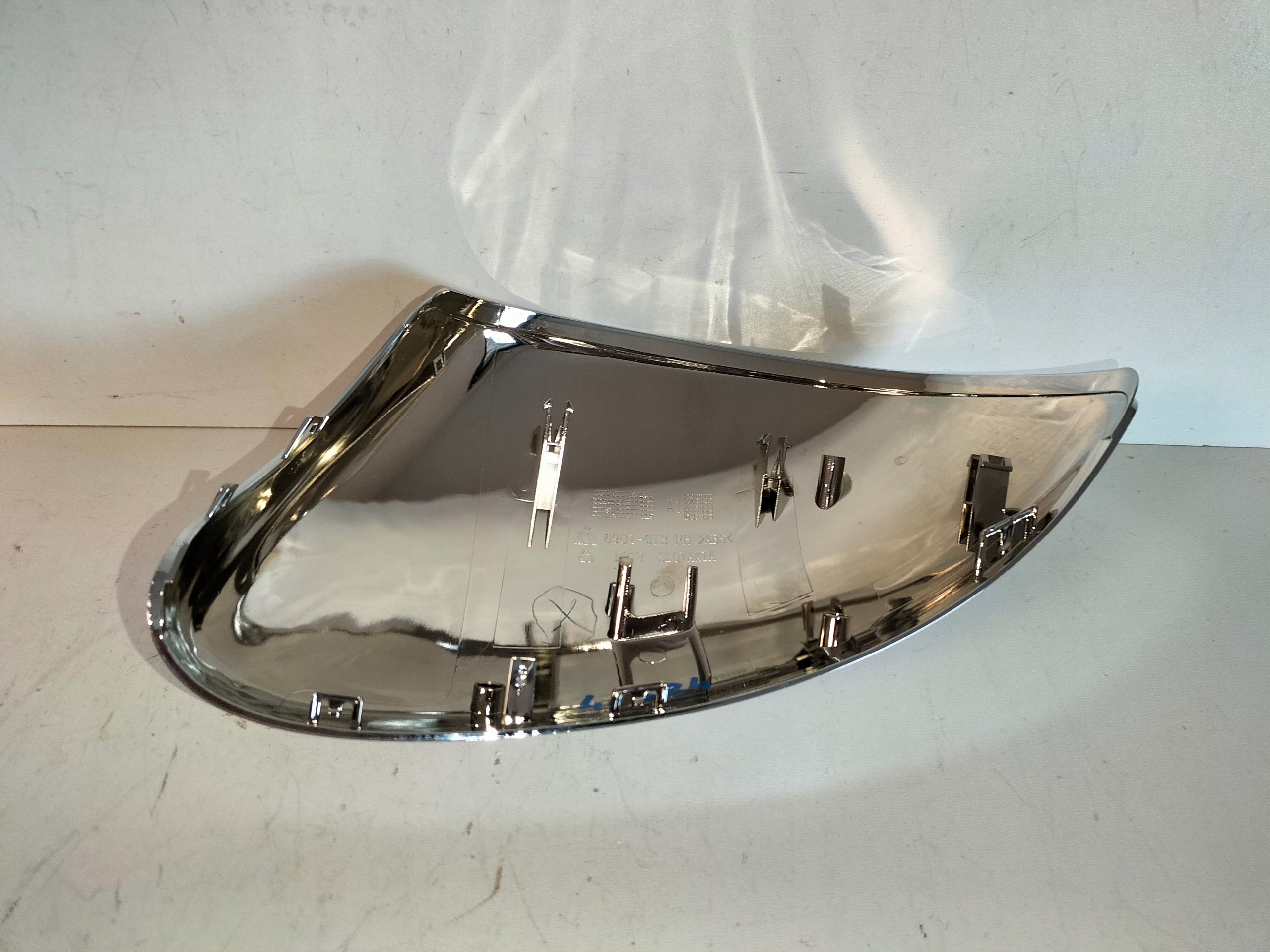 cover cap mirrors right chrom FIAT 500L 12
