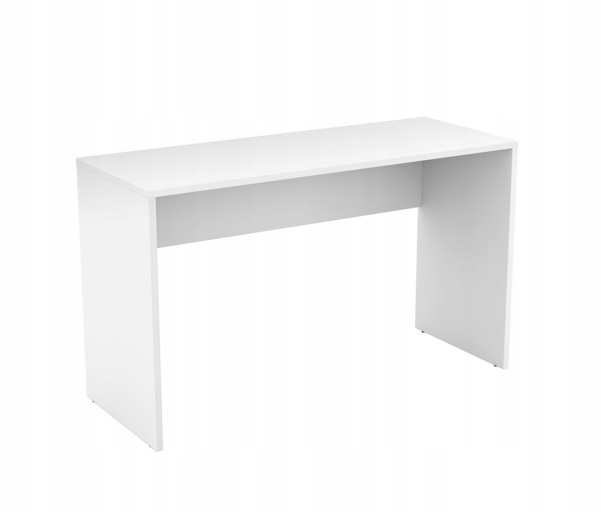 Psací stůl Amato 130x50 cm do pokoje kanceláře pod Počítač Bílý