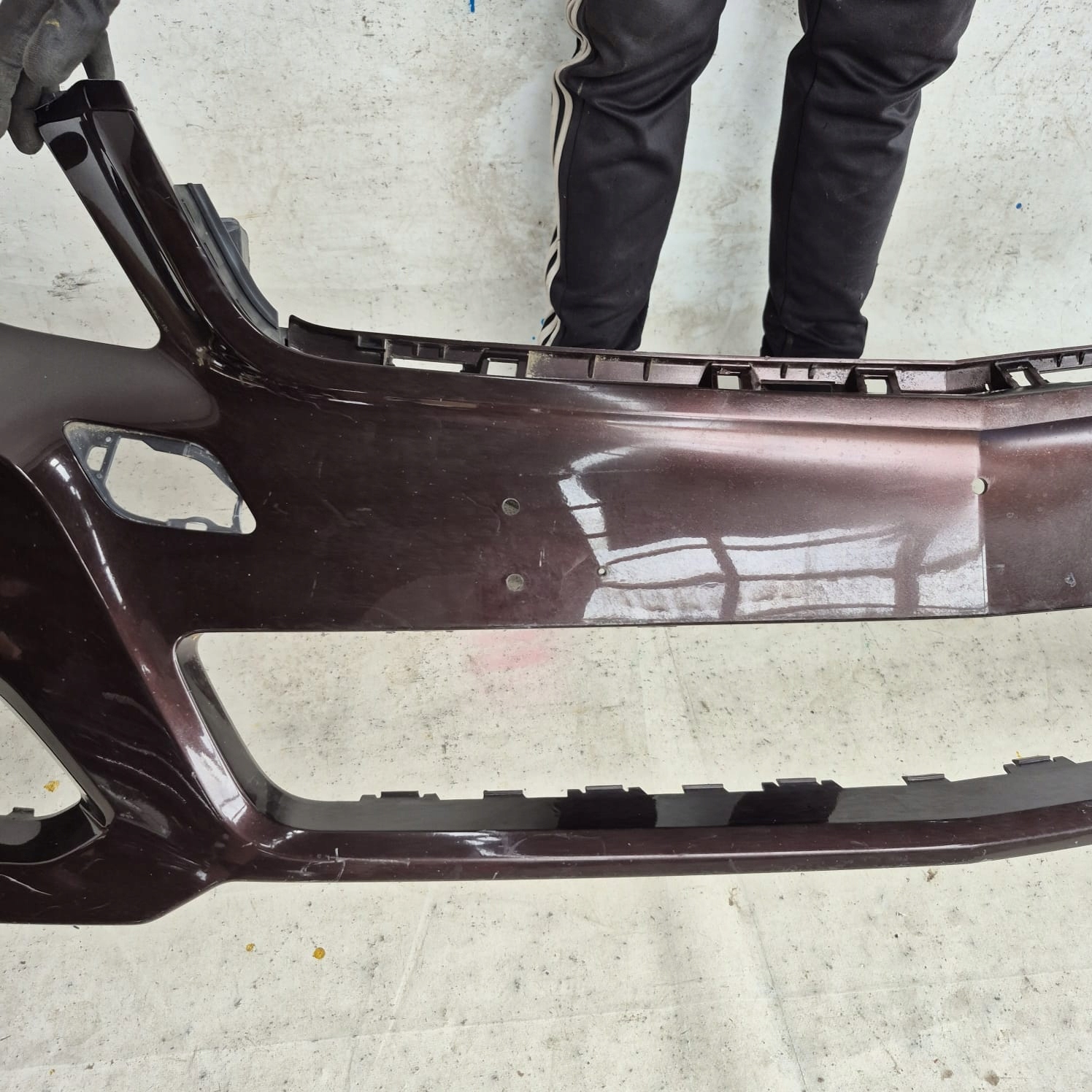 MERCEDES E-KLASA W212 AVANTGARDE 09-13 bumper front front washer