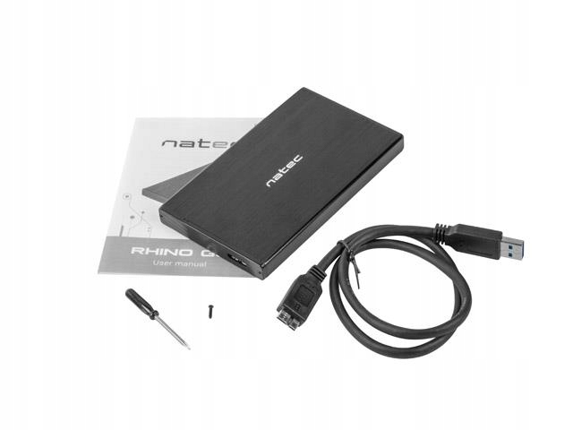 

Obudowa dysku Natec Rhino Go 2,5 Hdd Sata Usb 3.0