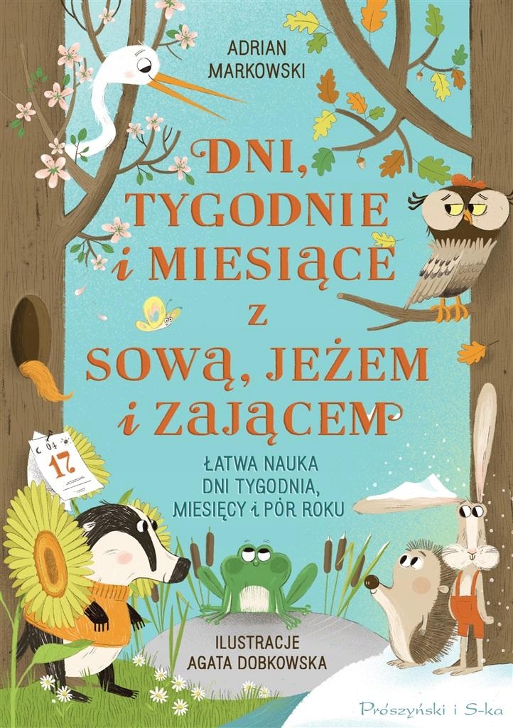 Dětská kniha podněcující k Zamyšlení Dny, týdny a měsíce se sovou