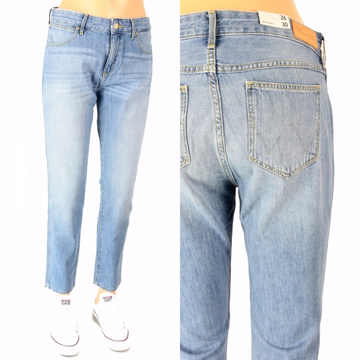 

Wrangler Boyfriend Jeansy Tapered _ W26 L30