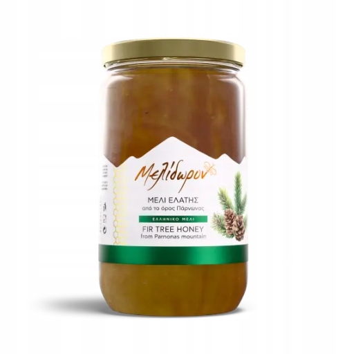 Grecki miód Jodłowy 950g Melidoron